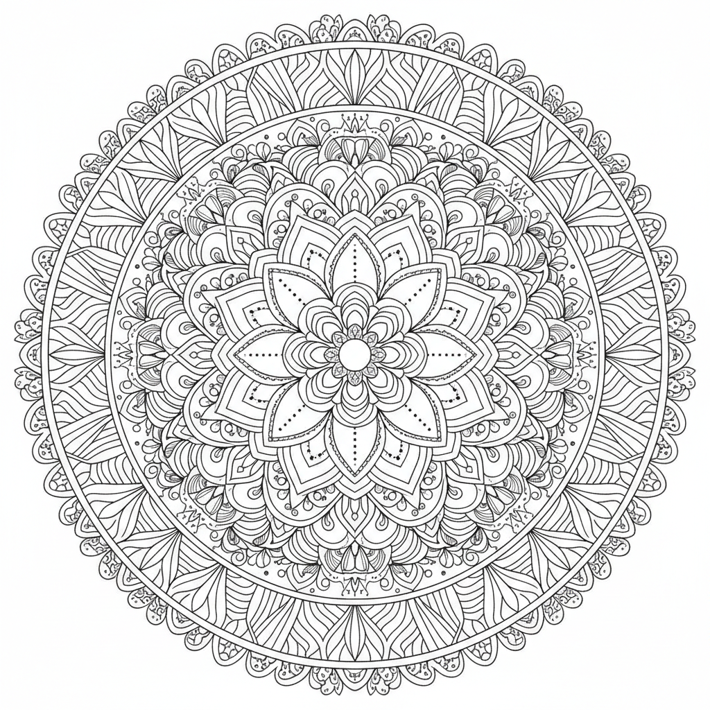 Mandala Coloring Books