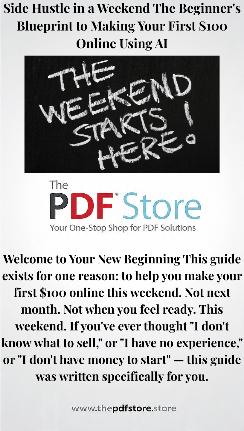 Create Your Digital Product in a Weekend!